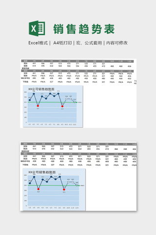 公司销售数量统计分析精美模版下载