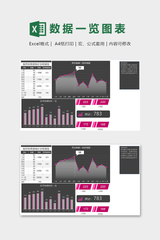 季度月份销售数据明细表下载