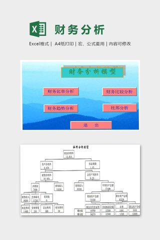 财务分析模版下载