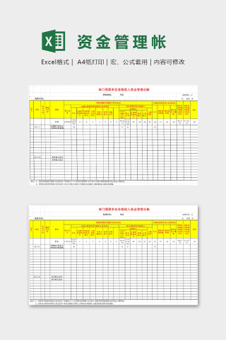 部门预算非税收资金管理帐下载