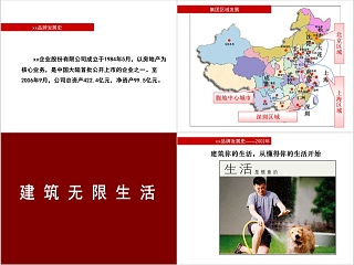 简约大气房地产公司简介PPT