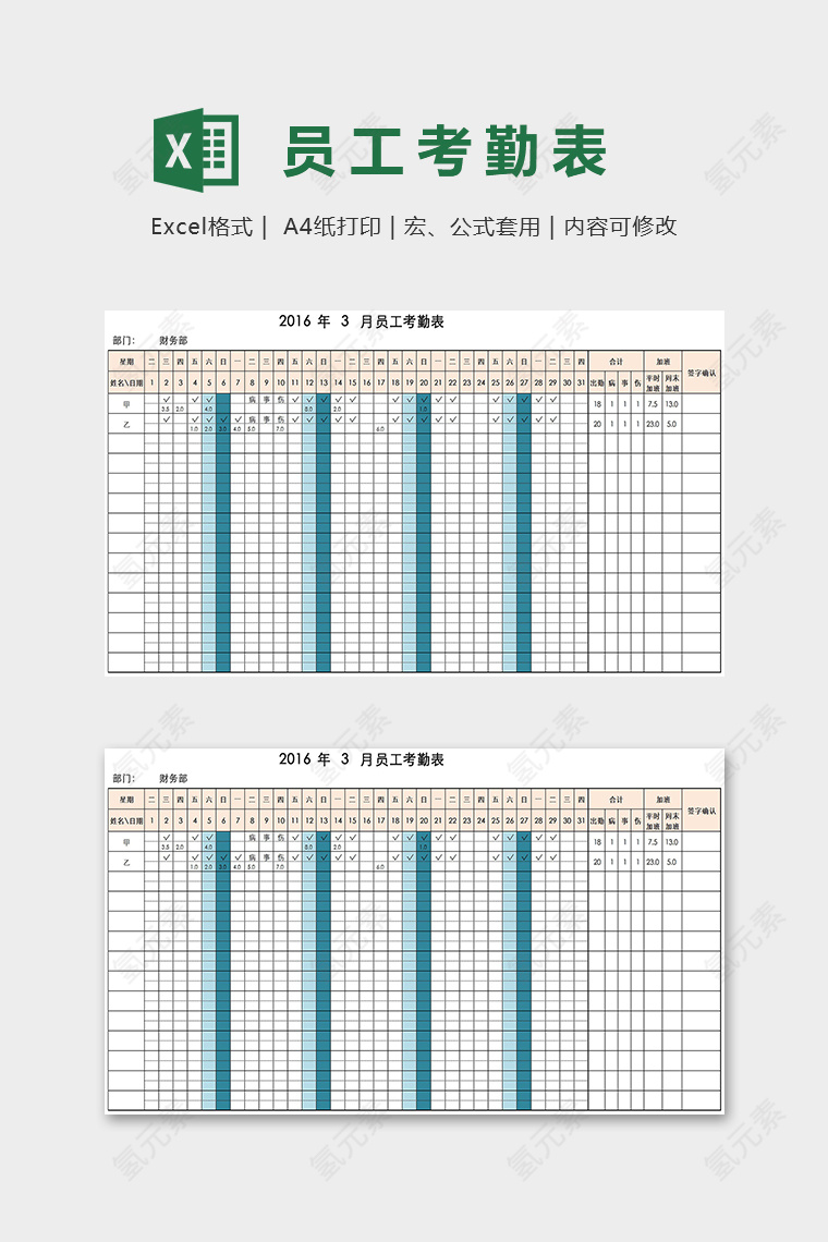 数据销售分析统计对比表