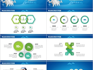 牙医牙科工作汇报PPT模板