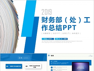 财务工作报告ppt范文