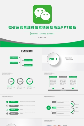 微信运营营销策划ppt