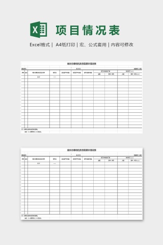 境外办事机构及项目基本情况表下载