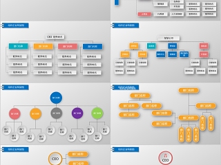 企业组织结构图ppt公司企业组织架构图ppt模板