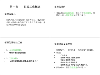 招聘甄选方法与技巧ppt