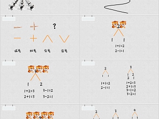 2-4的分解和组成幼小衔接教学课件PPT模板