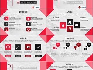 中信银行年中总结简约ppt