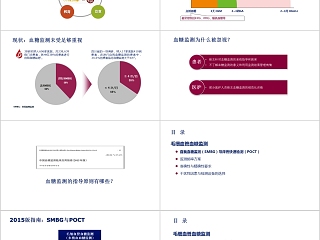 糖尿病患者的血糖监测管理ppt模板