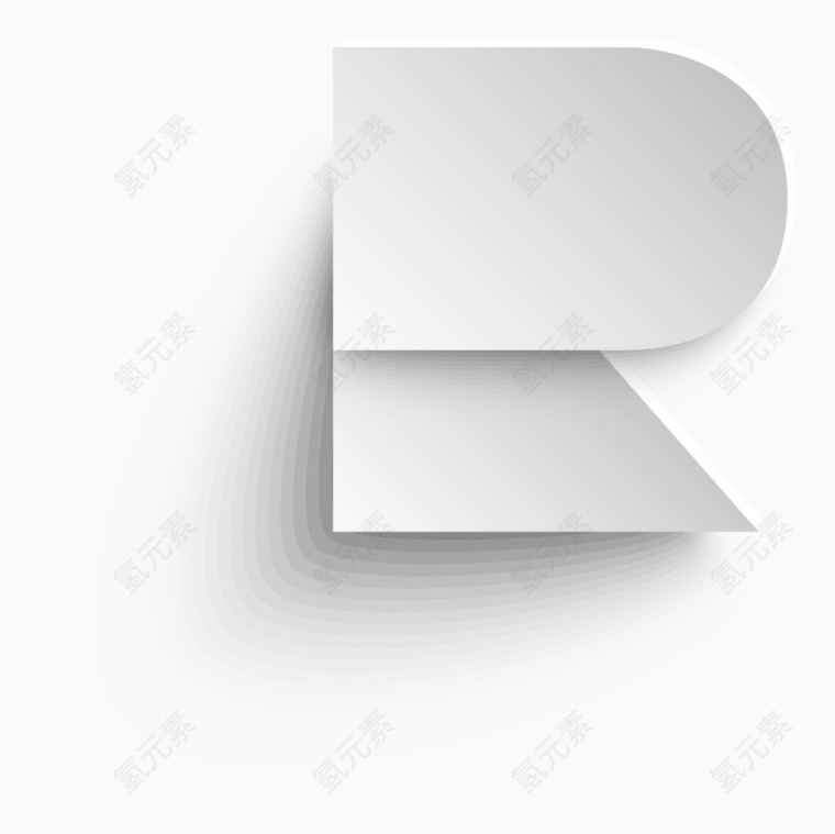 字母设计R