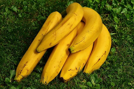 香蕉,水果,健康,黄色,成熟,性质,新鲜,关闭,免費的照片,免费图片