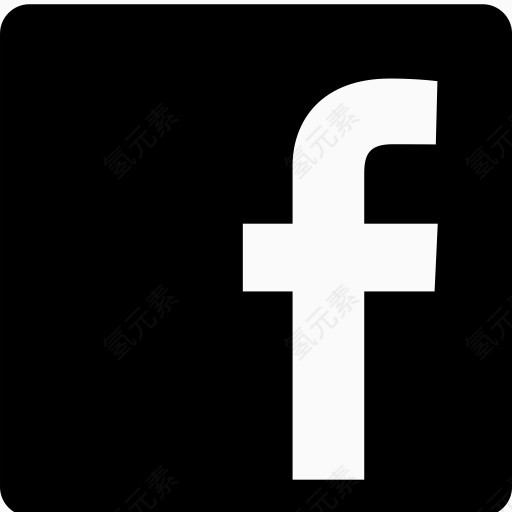 脸谱网标志社会社交媒体unicons矢量图标-免费