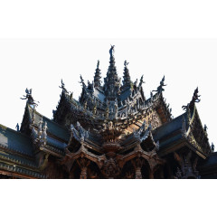 泰国真理寺风景图片三