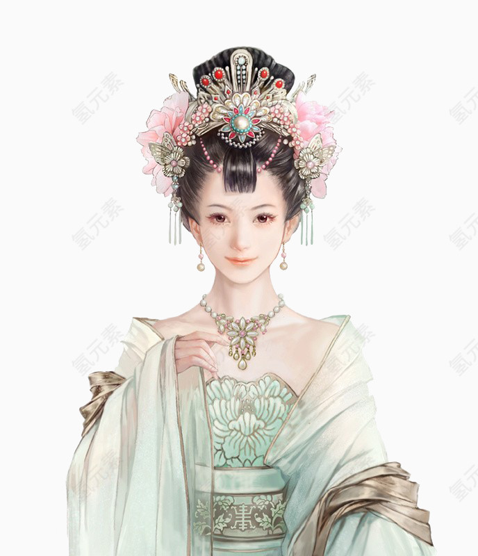 古风美丽妃子