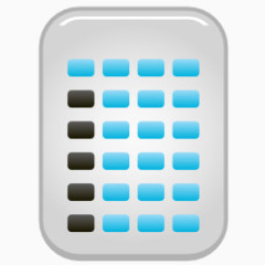 X办公室电子表格milky-2.0-icons