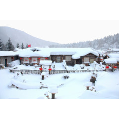 中国雪乡雪景