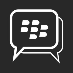 BBM黑莓通信通信器公司即时信使覆盆子无线社交平台按钮