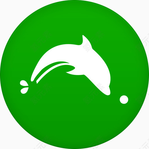海豚平圆circle-icons