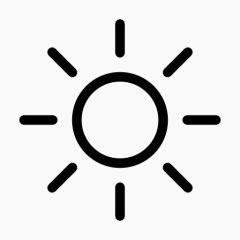 太阳ios7-Line-icons