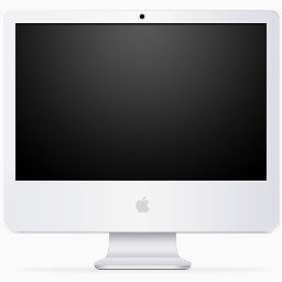 System iMac Black Icon