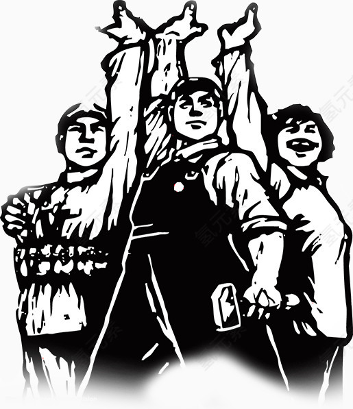 五一劳动节的工人农民卡通手绘装饰元素