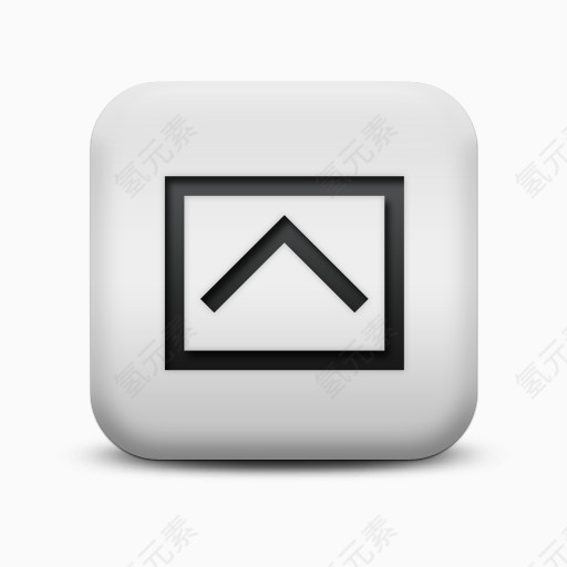 不光滑的白色的广场图标字母数字脱字符号Alphanumeric-icons
