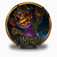吼恐龙league-of-legends-gold-border-icons