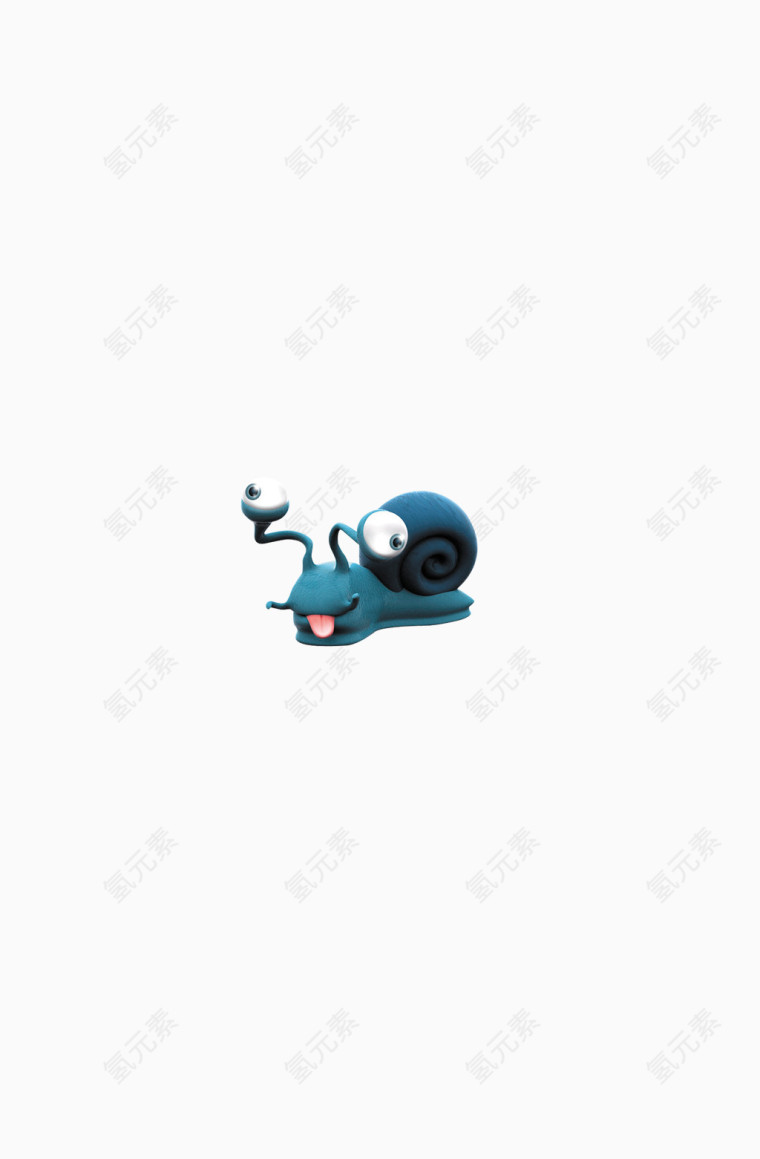 蓝色的蜗牛