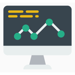 商务电脑图标元素