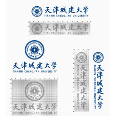 天津城建大学标志素材图片