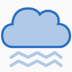 云黑暗雾Vector-stylish-weather-icons