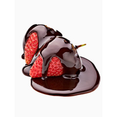 丝滑巧克力草莓