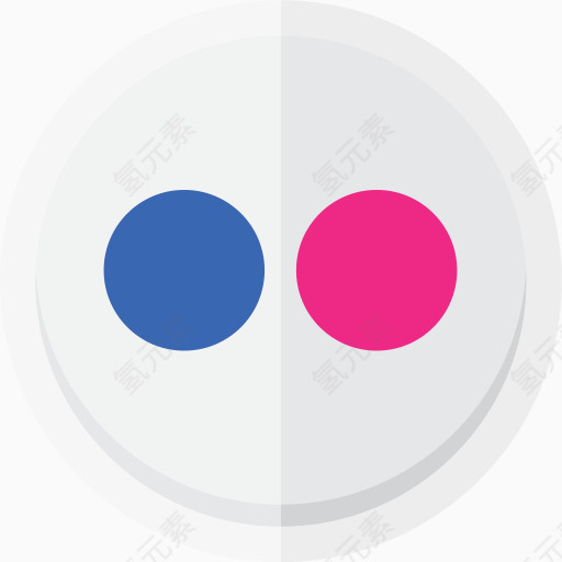 Flickr Logo在线共享摄影照片最终的社会