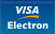 签证电子直信用卡信用卡借记卡和支付图标