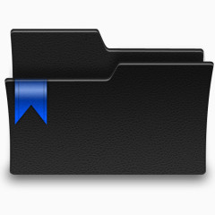 文件夹与日本梦梦black-folder-leather-icons