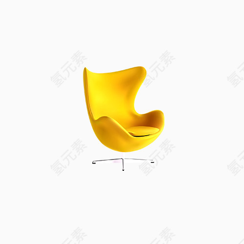 现代创意单人旋转沙发椅