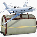 飞机袋旅游旅行bagbox