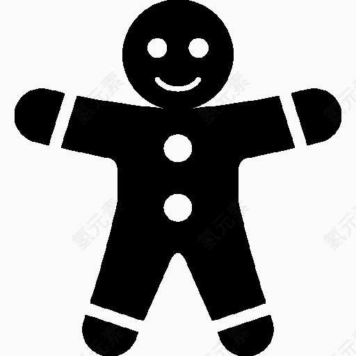 Holidays Gingerbread Men Icon