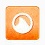 Grooveshark褪色的社会媒体图标