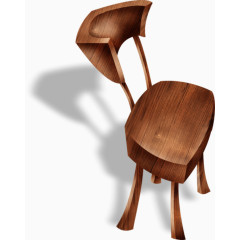 卡通木质椅子