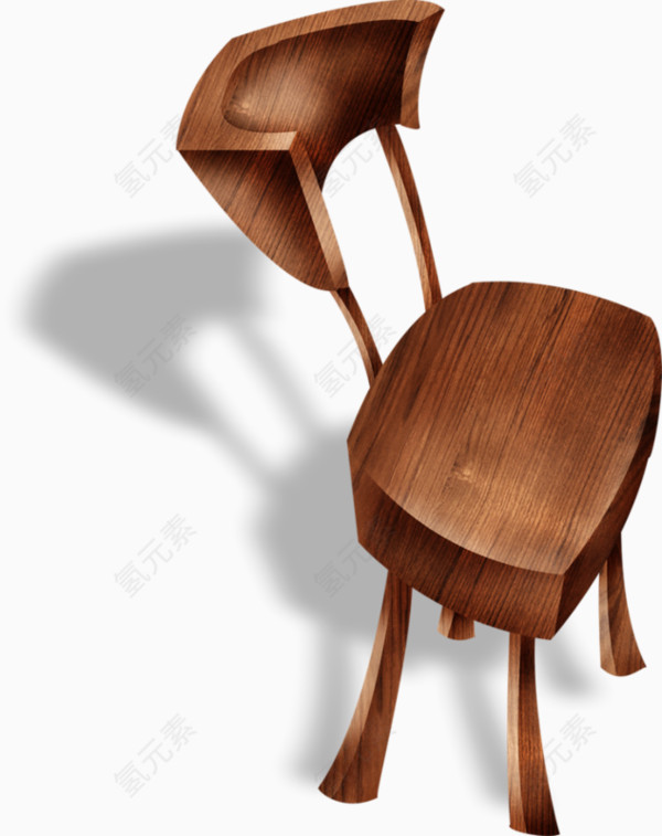 卡通木质椅子