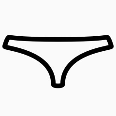 underwear woman icon