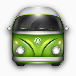 VW Bulli Green Icon