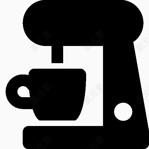 家用咖啡机图标