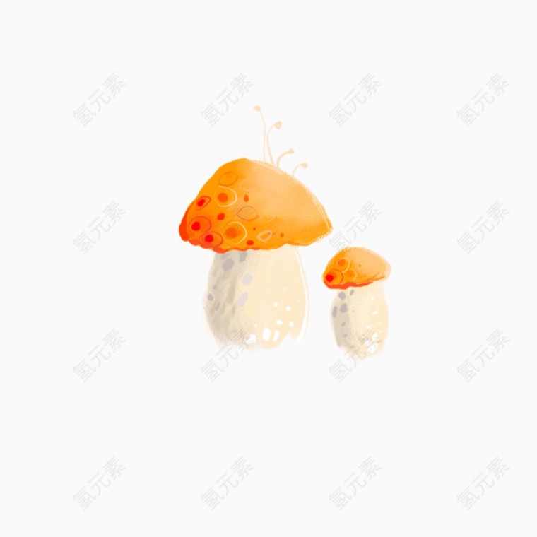 彩绘小蘑菇