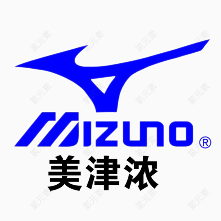 美津浓logo