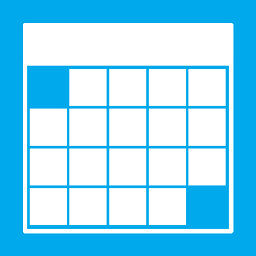 Apps Calendar Metro Icon