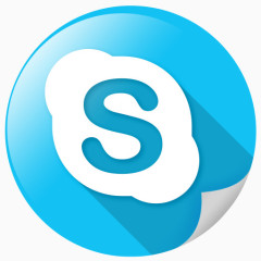 呼叫聊天通信Skype电话社交网络光泽闪耀